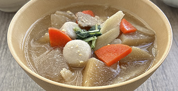 豚バラ大根の具だくさん豚汁