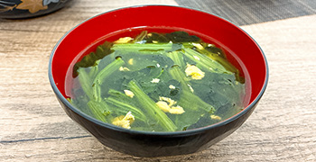 ほうれん草のおすまし