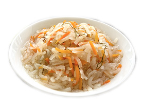 大根と人参の甘酢ごま和え